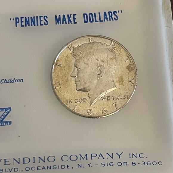 PENNIES MAKE DOLLARS Advertising Acrylic Display From Folz Vending Company - Picture 3 of 10